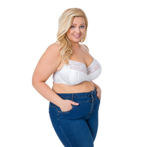 Lookbook - Biustonosze - AV-1130 Biały Maxi