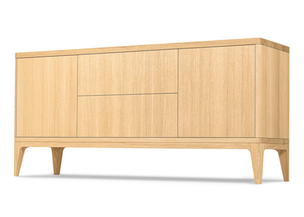 Meble — Komoda Drewno Naturalne — Fotografia Produktow
