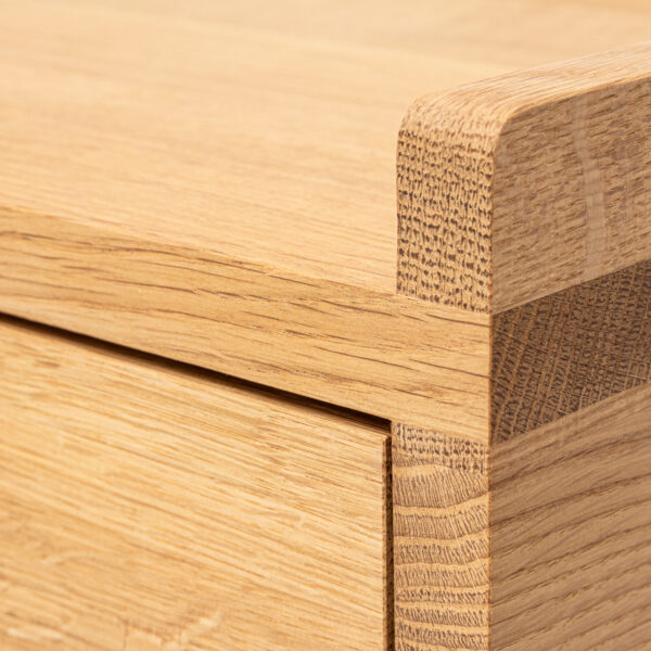 Meble — Szafka Audio Drewno Naturalne — Detal 1