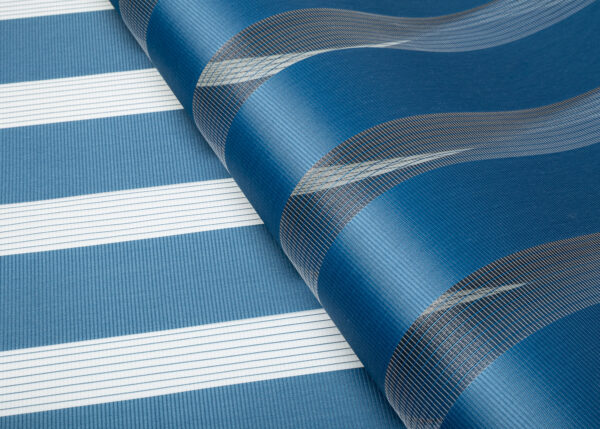 Rolety - Detal Materiału Dn-Niebieski-2