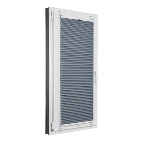 Rolety - plisa komorowa niebieski 1