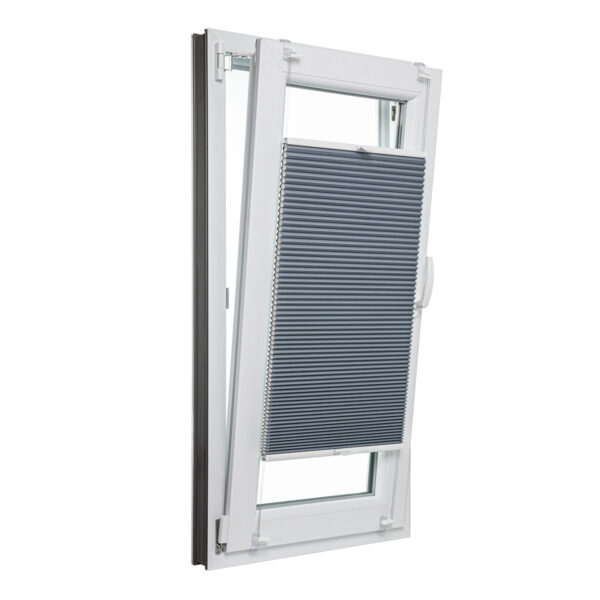 Rolety - plisa komorowa niebieski 3