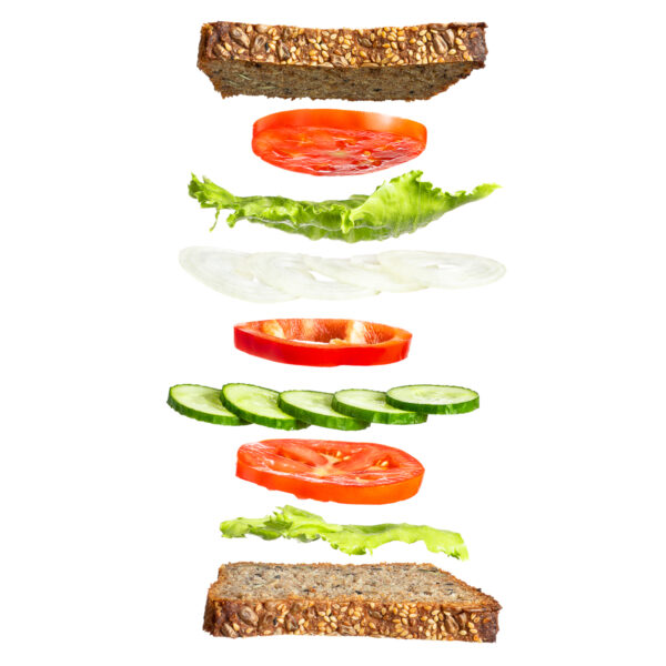 Fotografia kulinarna produktowa - kanapka