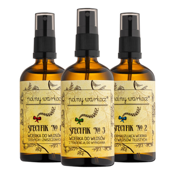 osmetyki - buteleczka kosmetyków Polny 3 Specyfik No2