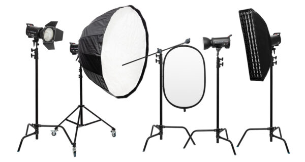 Lampy i Modyfikatory światła na statywach