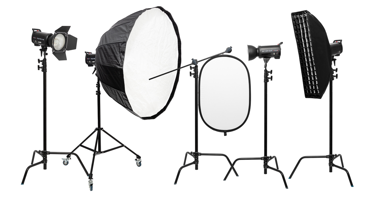 Lampy i Modyfikatory światła na statywach