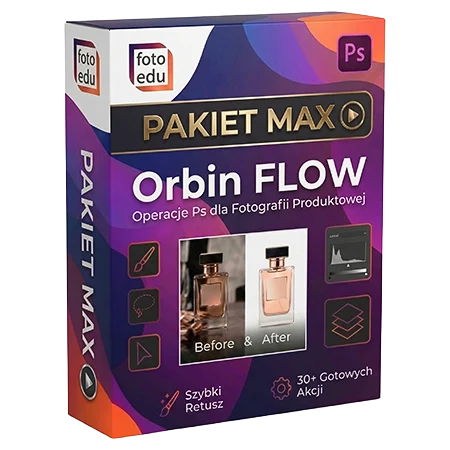 Operacje Photoshopa FLOW Pakiet MAX